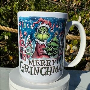 Merry Grinchmas coffee mug 15oz